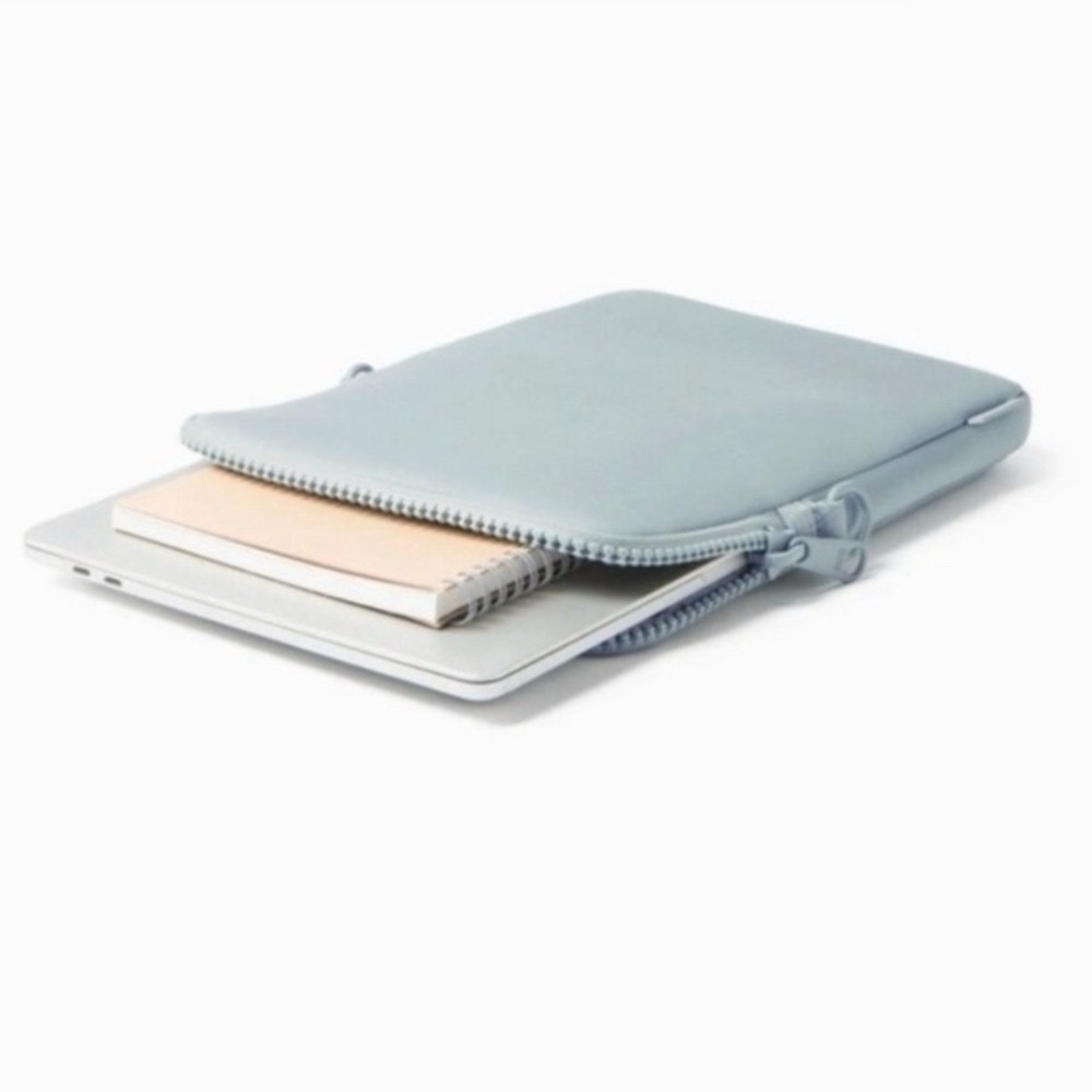 Dagne Dover Neoprene Crossbody Tablet Sleeve Sea Mist Laptop Pouch Bag Pocket